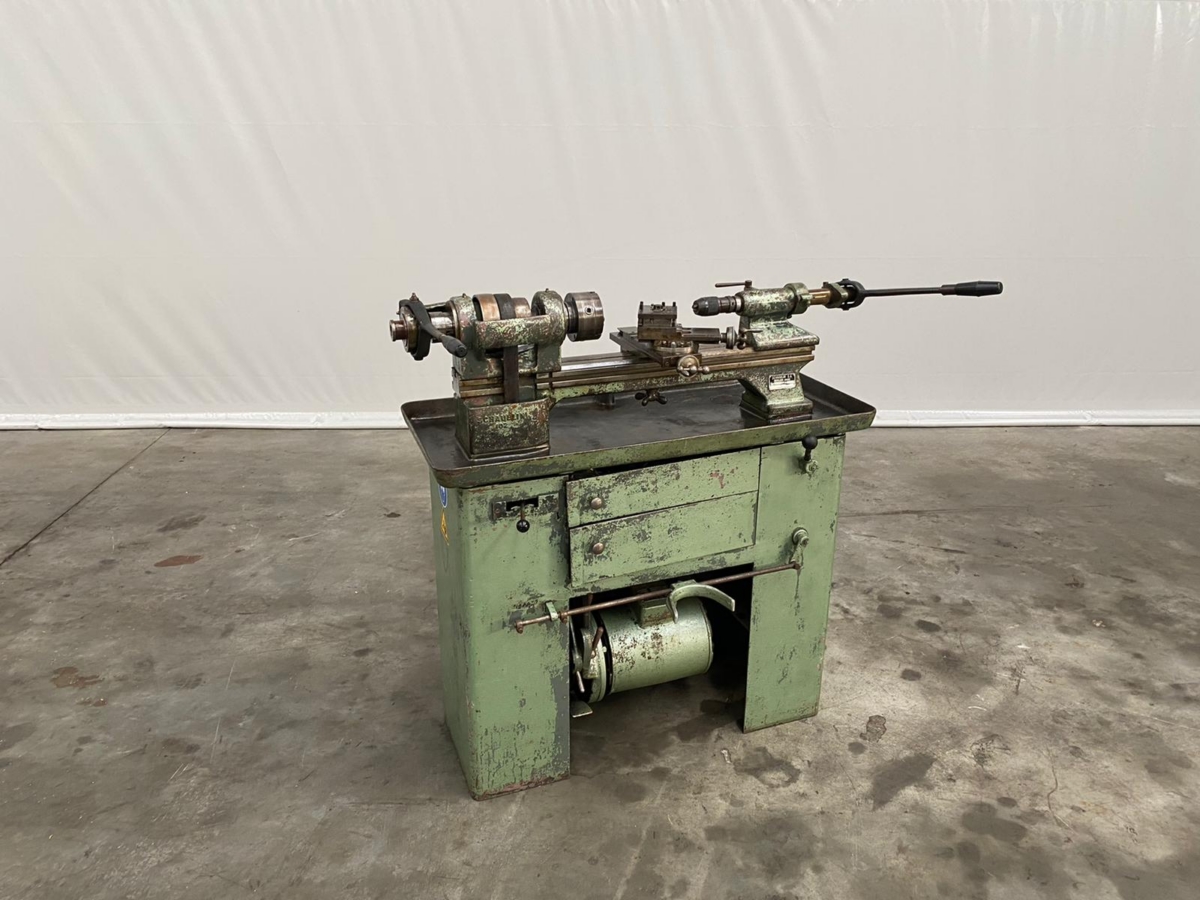gebrauchte Metallbearbeitungsmaschinen Drehmaschine-konventionell-elektronisch Schaublin 102-604