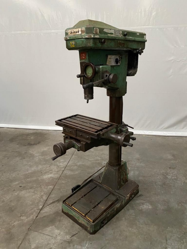 gebrauchte Metallbearbeitungsmaschinen Tischbohrmaschine Bimak IMW 140