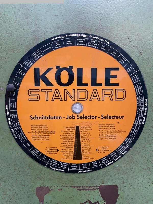 Sierra de cinta - Vertical Kolle S1105 usada