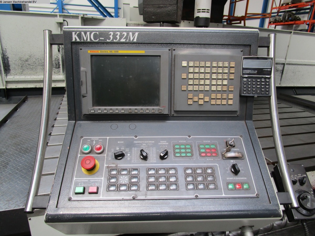 used Bed Type Milling Machine - Vertical Kao Ming 332M Multi Face