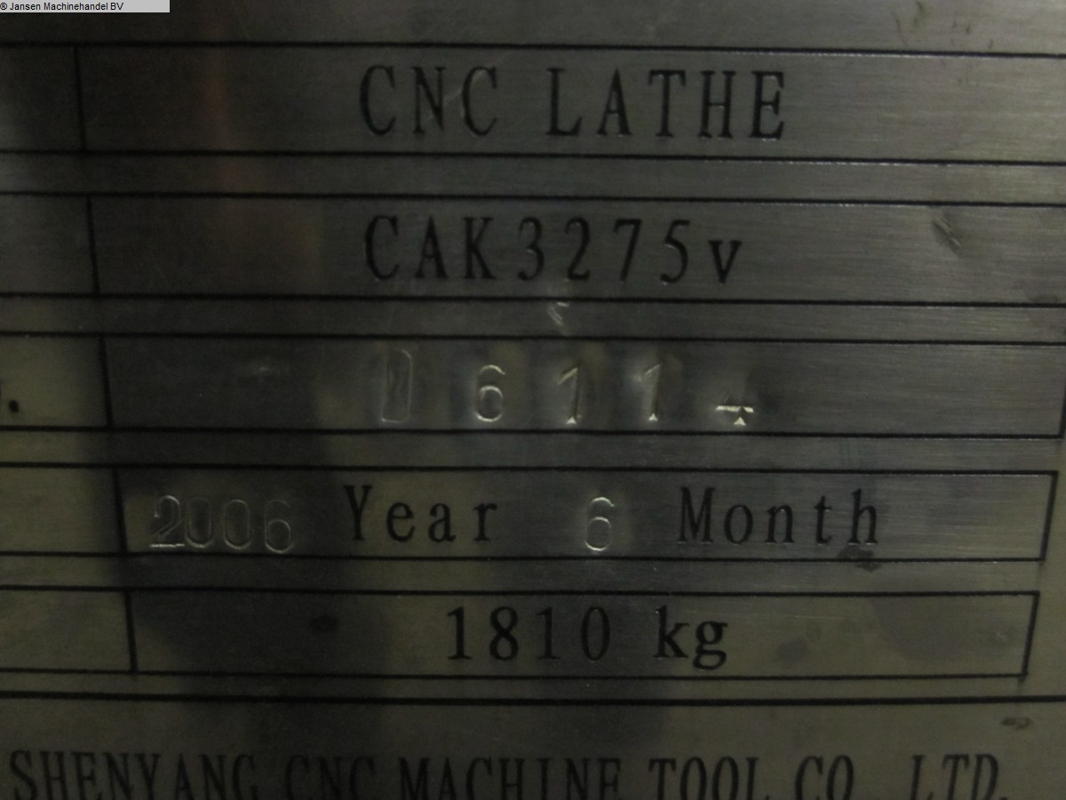 tornio CNC usato HMTCL CAK3275V