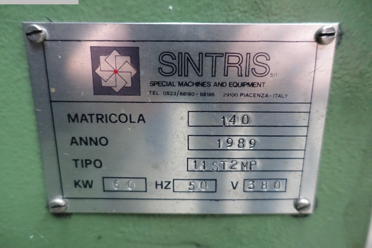 used Compact Powder Press Sintris 11 ST2 MP