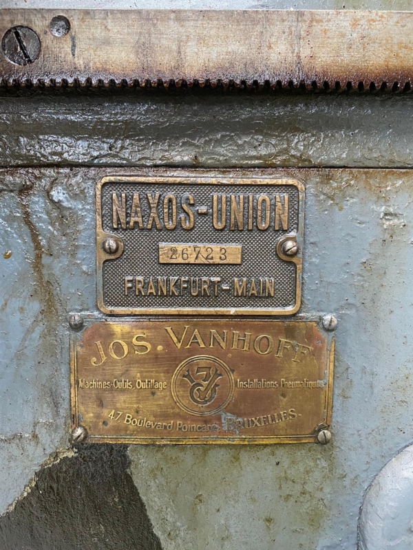 Rectifieuses intérieures et frontales d'occasion Naxos Union