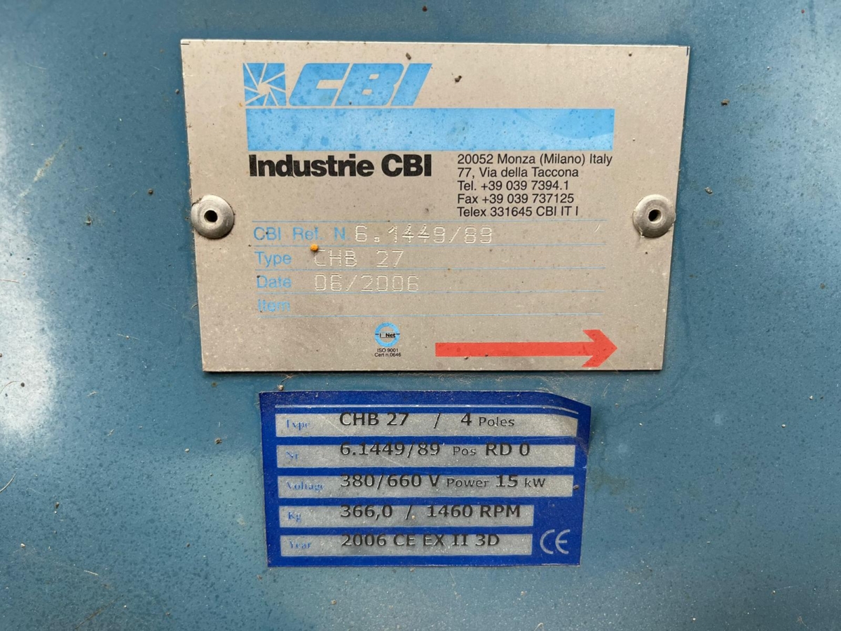 used Special Machine CBI CHB 27