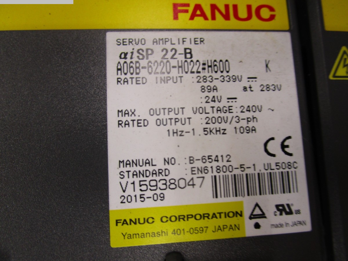 used Special Machine Fanuc aiPS 22-B