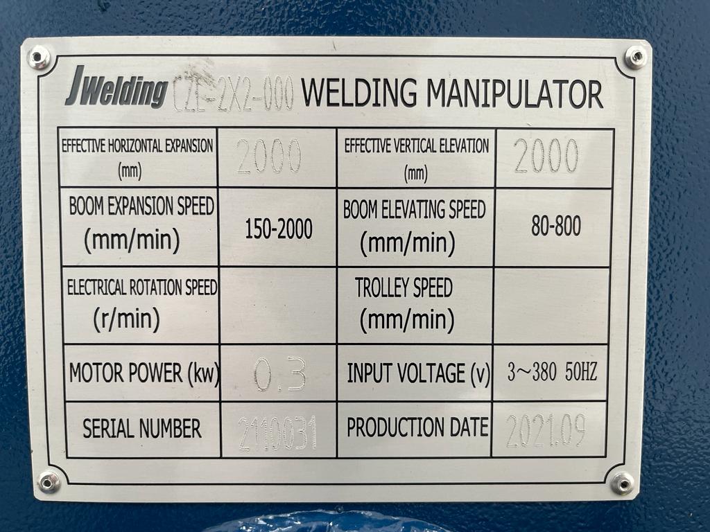 Machine spéciale d'occasion JWelding CZL-2x2-000