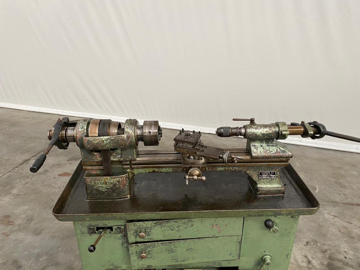 used lathe-conventional-electronic Schaublin 102-604