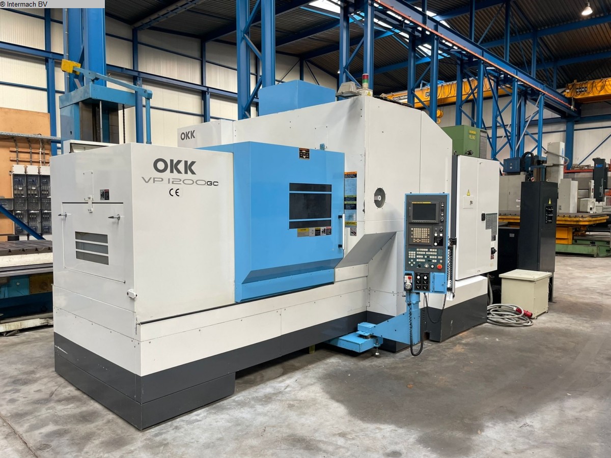 gebrauchte Maschinen sofort verfügbar Bearbeitungszentrum OKK VP1200