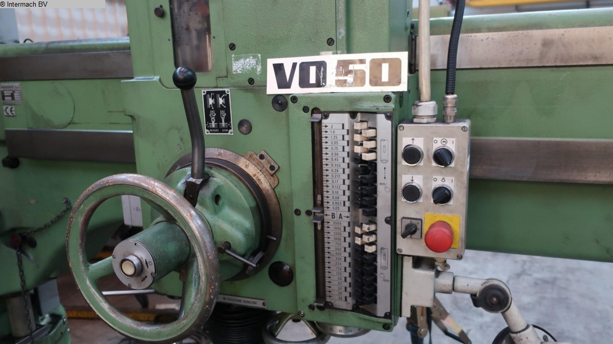 Taladro radial usado TOS VO 50