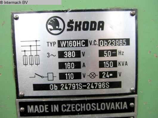 б / у Расточно-фрезерный станок для пола Ram типа SKODA W 160 HC