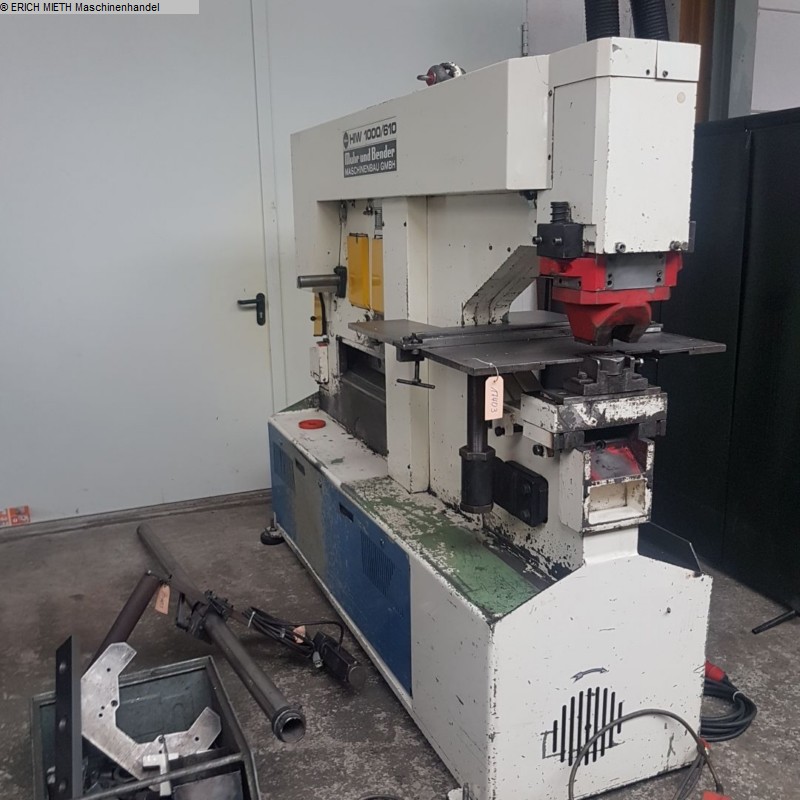 usato Macchine per la lavorazione della lamiera / shaeres / piegatrici per barra piegatrice MUBEA HIW 1000/610 usato Macchine per la lavorazione della lamiera / shaeres / piegatrici per barra piegatrice MUBEA HIW 1000/610