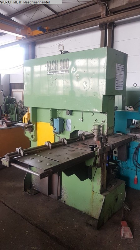 usato Lavorazione della lamiera / shaeres / piegatura Bar Stock Shearing Machines MUHR & BENDER KLSH 900 usato Lavorazione della lamiera / shaeres / piegatura Bar Stock Shearing Machines MUHR & BENDER KLSH 900
