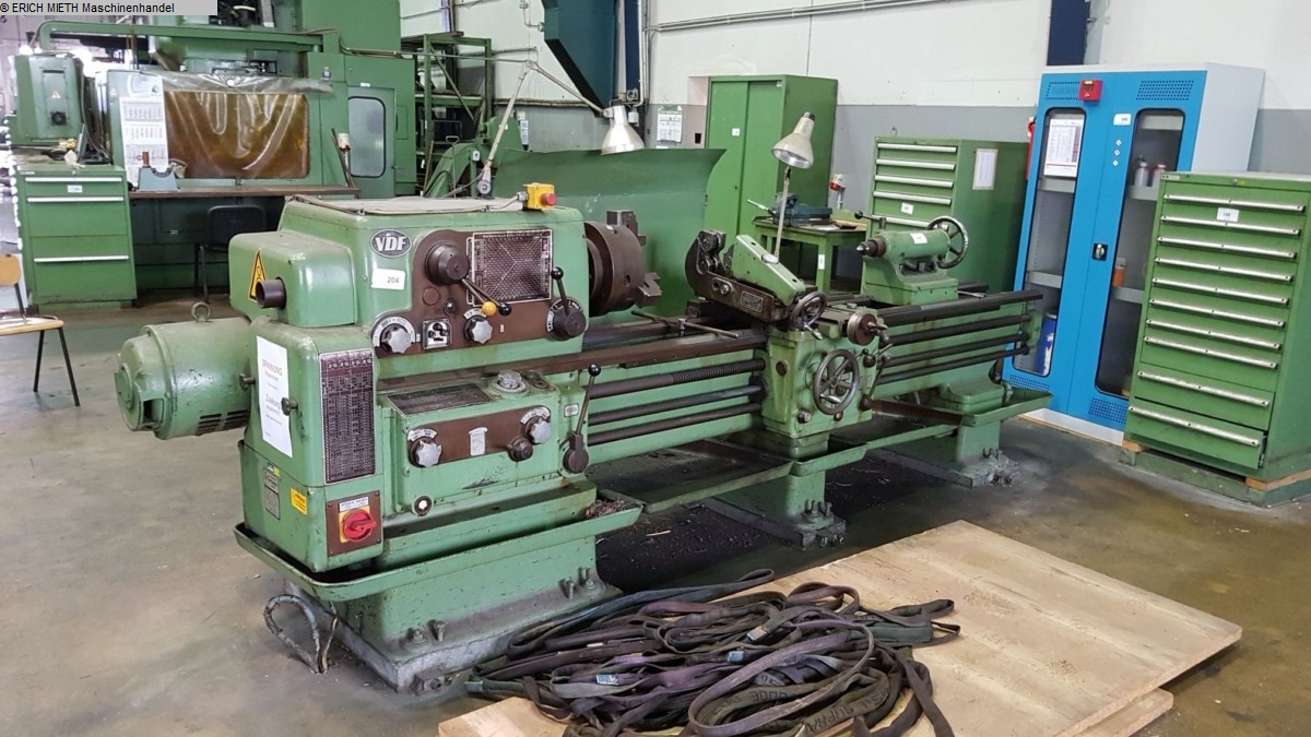 gebrauchte Zug- und Leitspindeldrehmaschine HEIDENREICH & HARBECK S 500 x 2000 gebrauchte Zug- und Leitspindeldrehmaschine HEIDENREICH & HARBECK S 500 x 2000