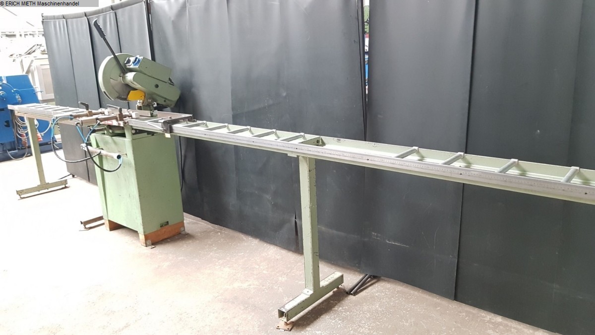 used Window production: wood, pvc and aluminum Double mitre circular saw MEP Cobra 349 used Window production: wood, pvc and aluminum Double mitre circular saw MEP Cobra 349