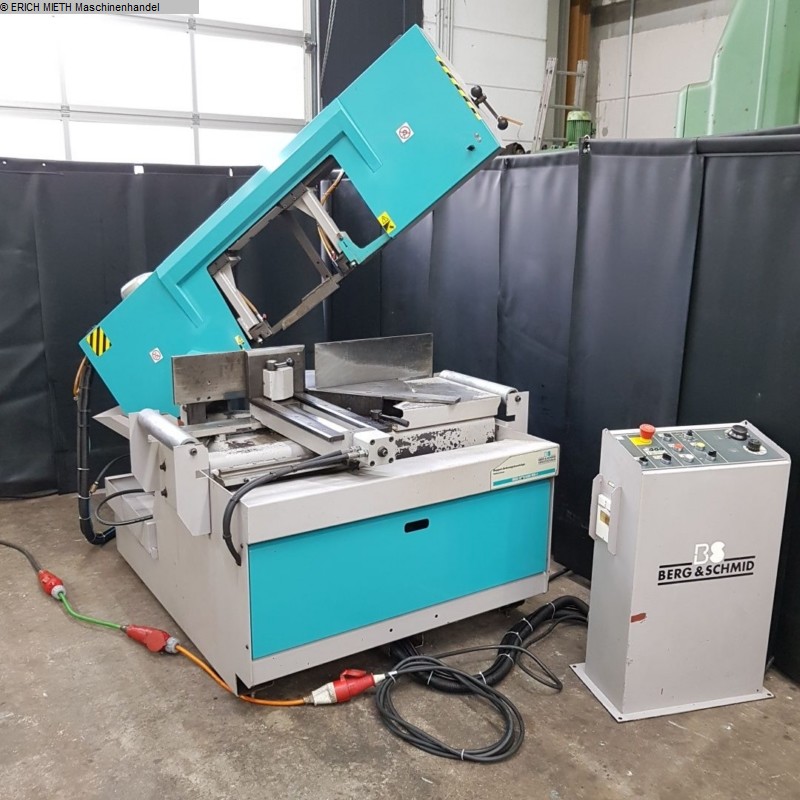 used Woodworking Belt saw machine BERG & SCHMID DGS 350-450HA-I used Woodworking Belt saw machine BERG & SCHMID DGS 350-450HA-I