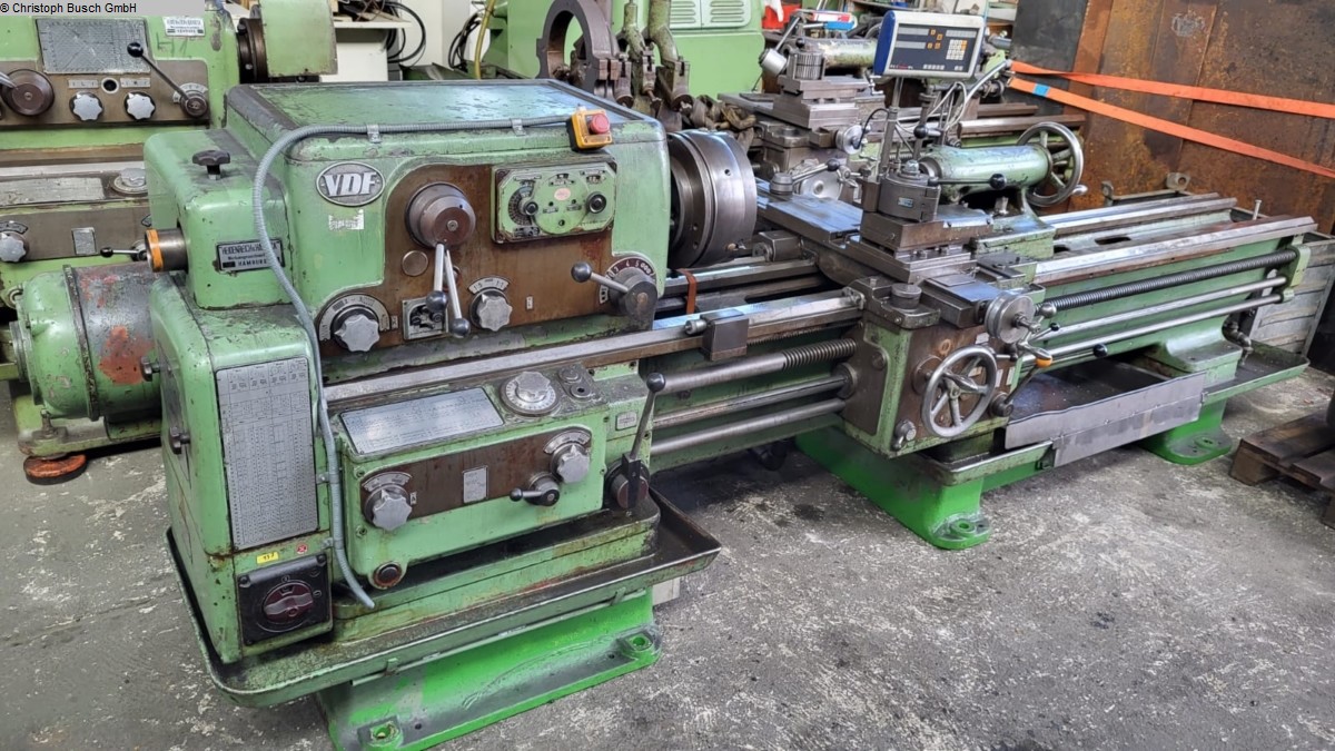 used Stamping press Center Lathe HEIDENREICH & HARBECK S500