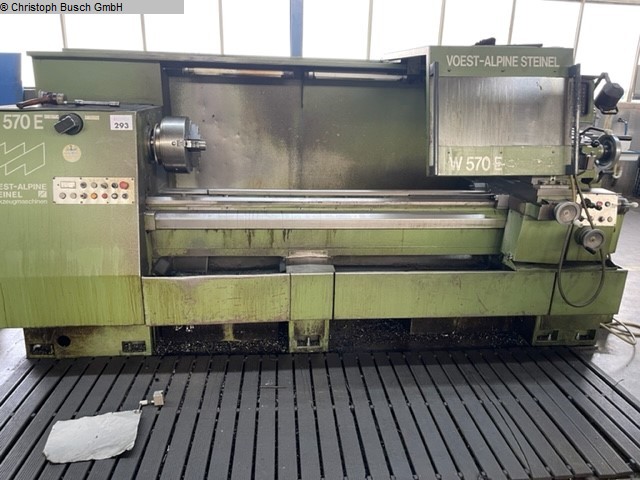 used  Lathe -  cycle-controlled VOEST-ALPINE STEINEL W 570 E