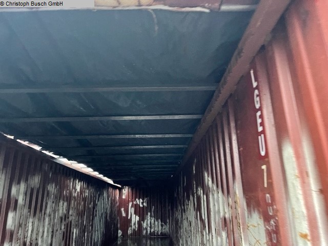 gebrauchte verschiedene Einrichtungen Container UNBEKANNT 40 Fuss Seecontainer