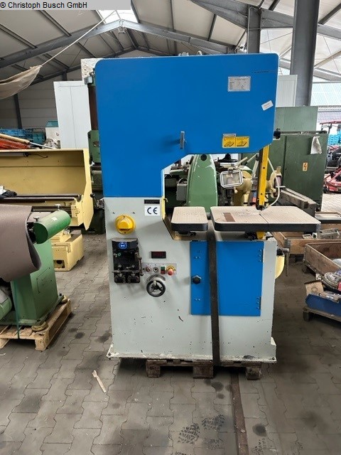 used Machines available immediately Band Saw - Vertical Knuth VB610