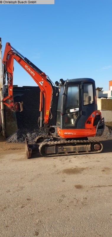 used Machines available immediately Excavator KUBOTA KX101