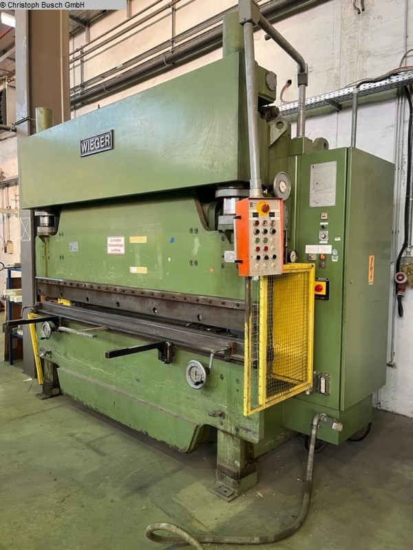 used Machines available immediately Hydr. pressbrake WIEGER AWH C 100/30