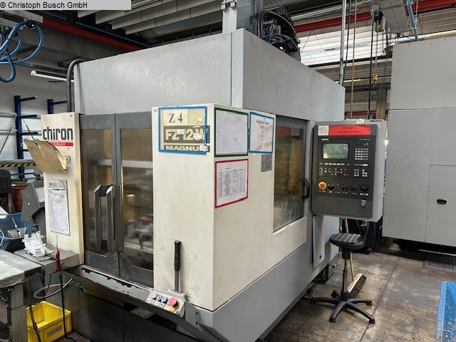 used Machines available immediately Machining centre CHIRON FZ12W
