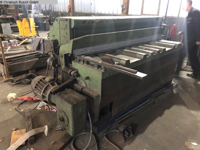 used Machines available immediately Plate Shear - Mechanical FASTI A2