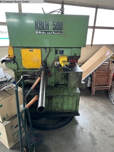 used Machines available immediately Punching Machine - hydraulic MUHR & BENDER KBLH 500