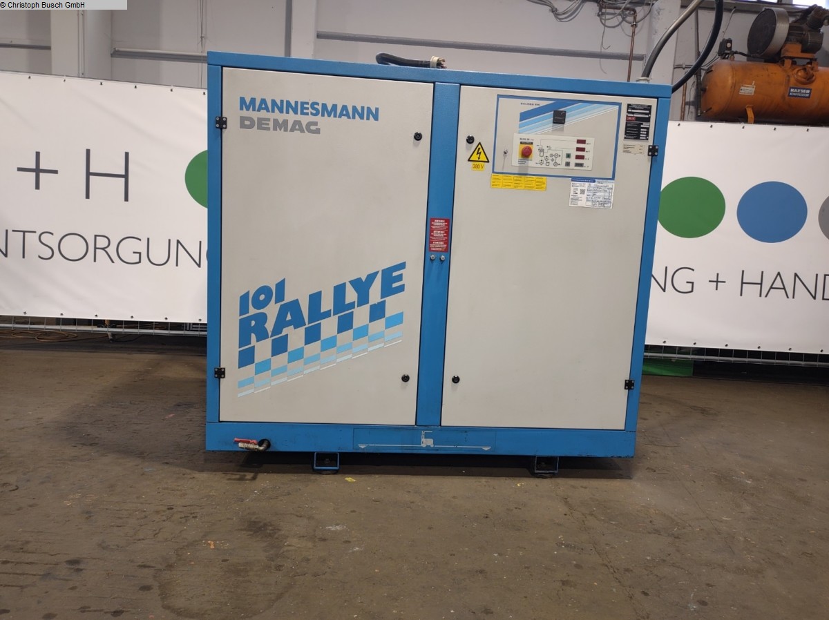 used Machines available immediately Screw Compressor MANNESMANN-DEMAG Rallye 101