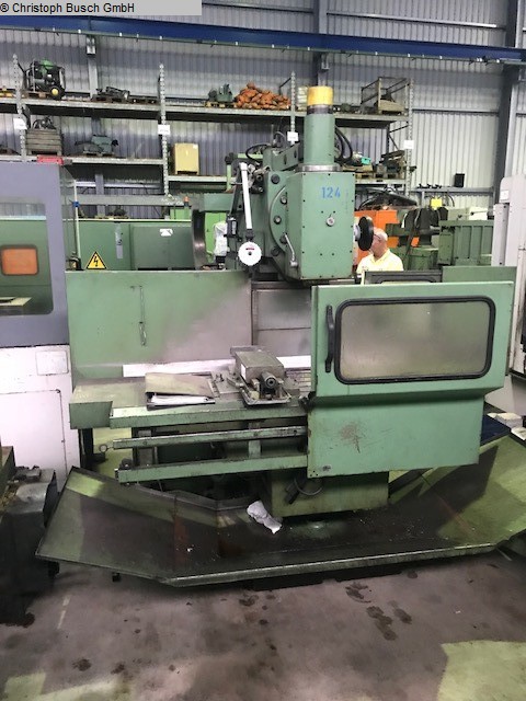 used Machines available immediately Tool Room Milling Machine - Universal TOS FBS 40-50