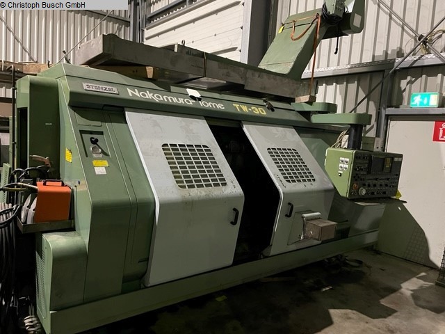 gebrauchte Maschinen sofort verfügbar CNC Drehmaschine NAKAMURA TOME TW 30