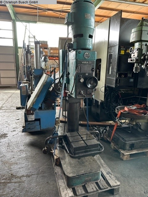 used Metal Processing Upright Drilling Machine WEBO Varia 23