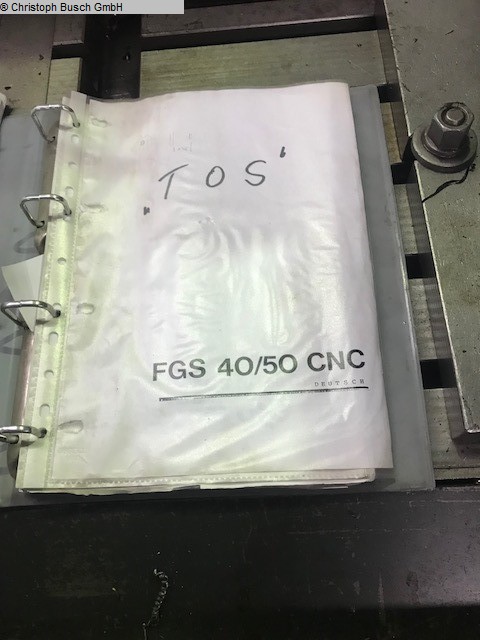 rabljena glodalica za alatnicu - univerzalna TOS FBS 40-50