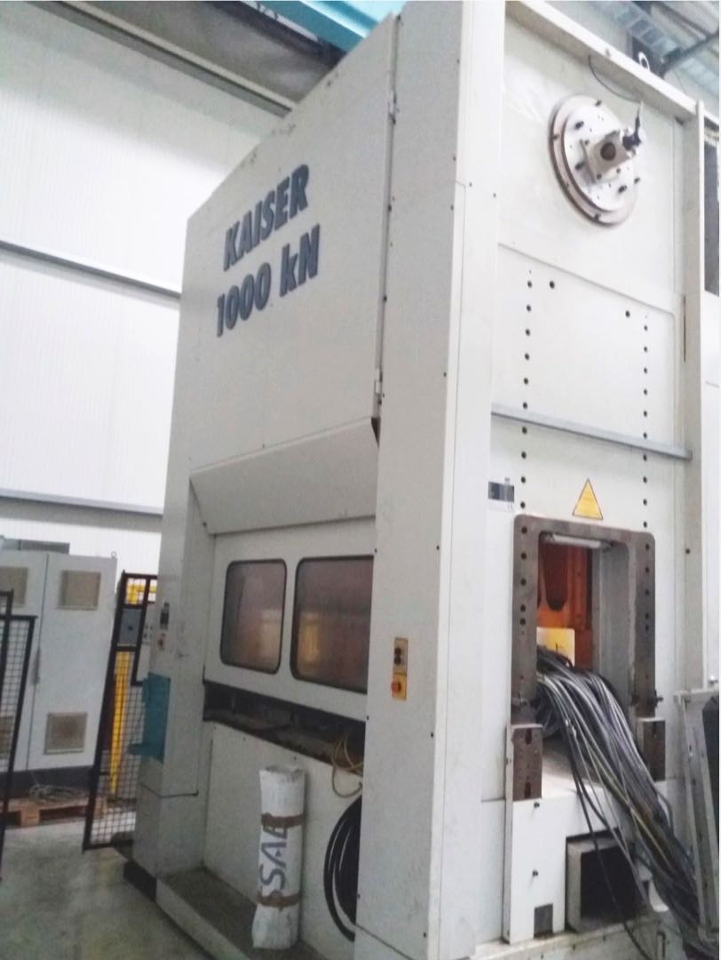 used Machines available immediately double-sided high speed press KAISER KSTU 1000 - 20 - 4 P