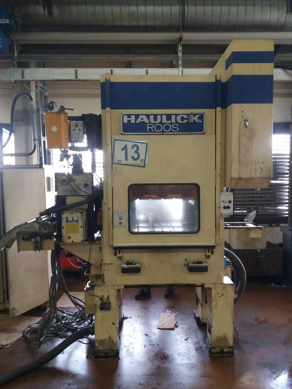 gebrauchte Maschinen sofort verfügbar Stanzautomat-Doppelständer HAULICK & ROOS RVD 80 - 800 NS