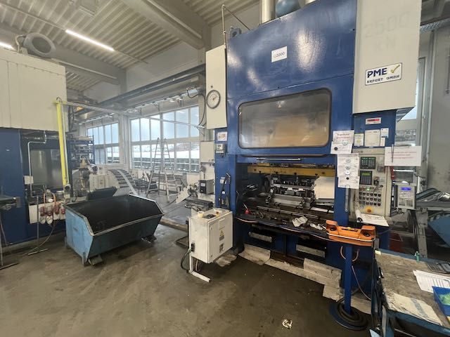 used Metal Processing double-sided high speed press PME ZH 2500 / 1600 