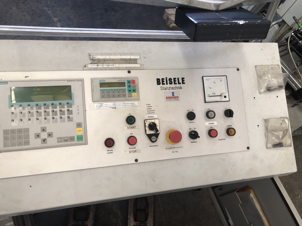 used double-sided high speed press KAISER V 40 WHS
