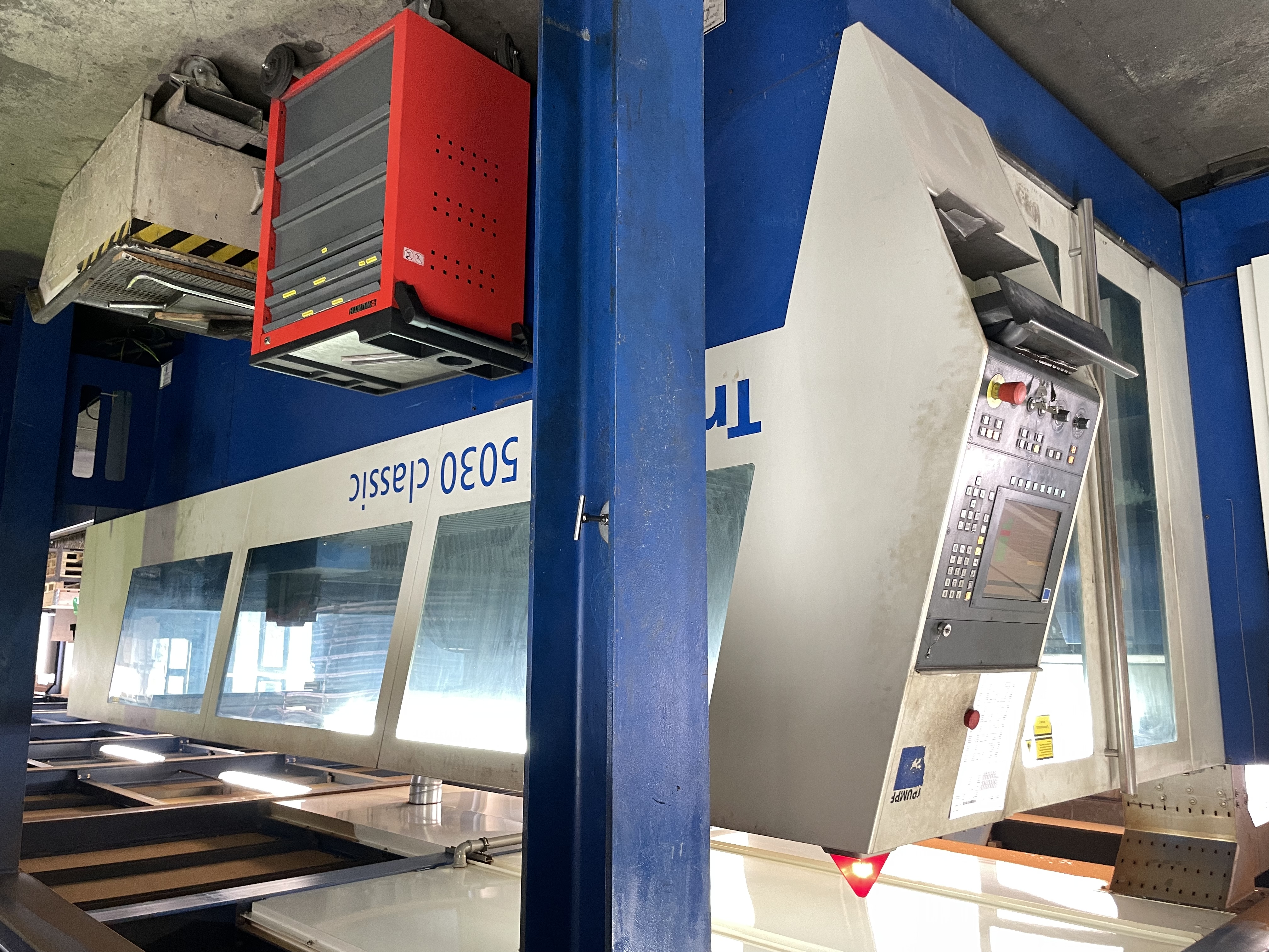 used Machines available immediately Laser Cutting Machine Trumpf TruLaser 5030 Classic