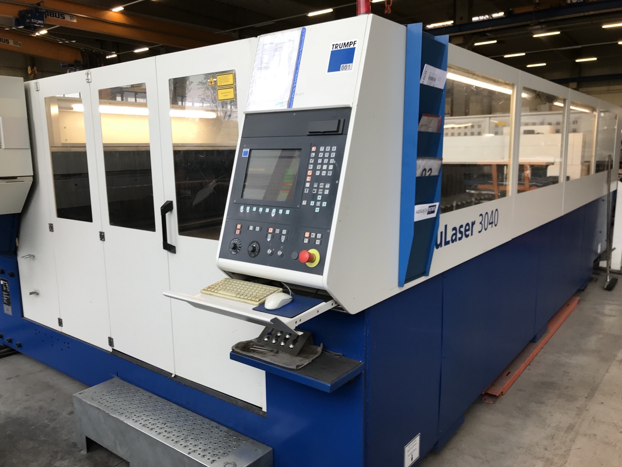 used Machines available immediately Laser Cutting Machine Trumpf TruLaser 3040