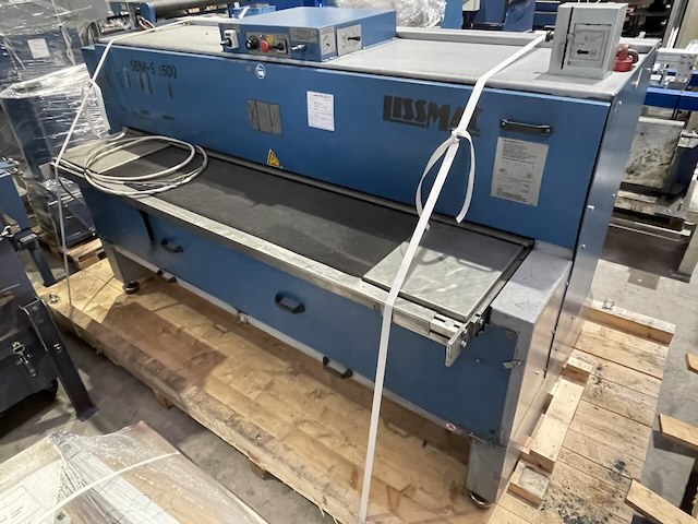 gebrauchte Metallbearbeitungsmaschinen Kantenbearbeitungsanlage Lissmac SBM-S 1500