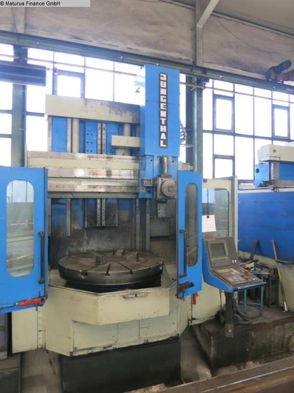 used Machines available immediately Vertical Turret Lathe - Single Column JUNGENTHAL JU 53 DD