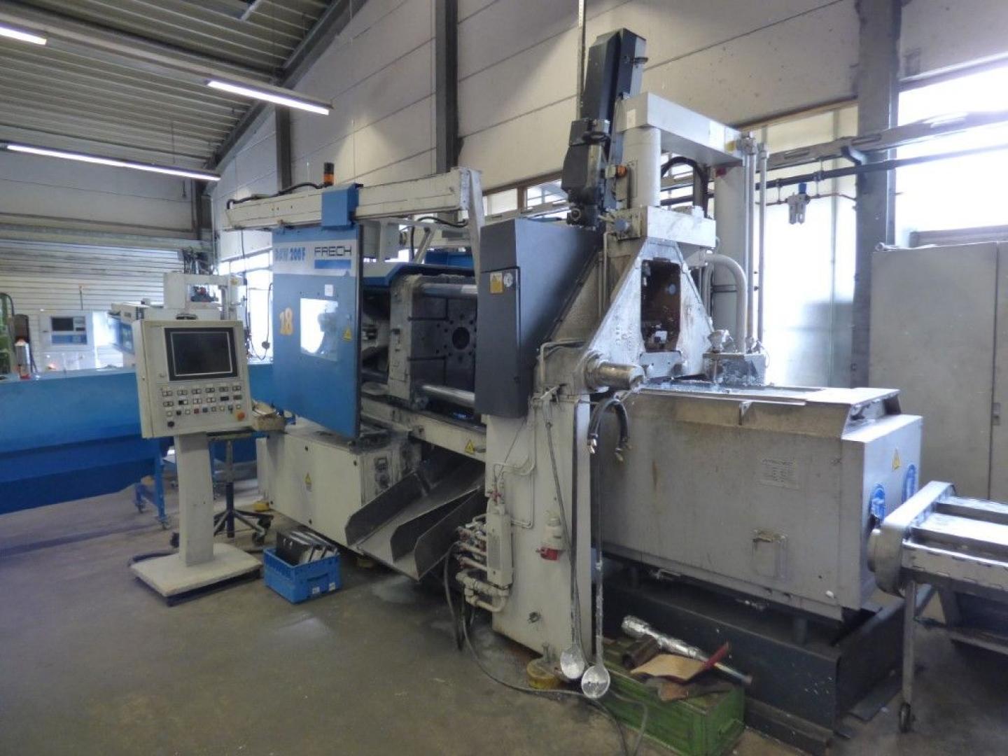 used Diecasting Machines Hot-Chamber Diecasting Machine - Vertic. FRECH DAW 200 F used Diecasting Machines Hot-Chamber Diecasting Machine - Vertic. FRECH DAW 200 F