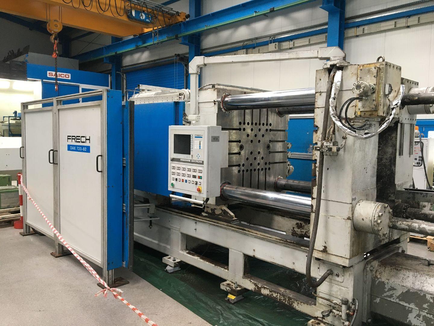 gebrauchte Druckgießmaschinen Kaltkammerdruckgußmaschine - Horizontal FRECH DAK720 gebrauchte Druckgießmaschinen Kaltkammerdruckgußmaschine - Horizontal FRECH DAK720