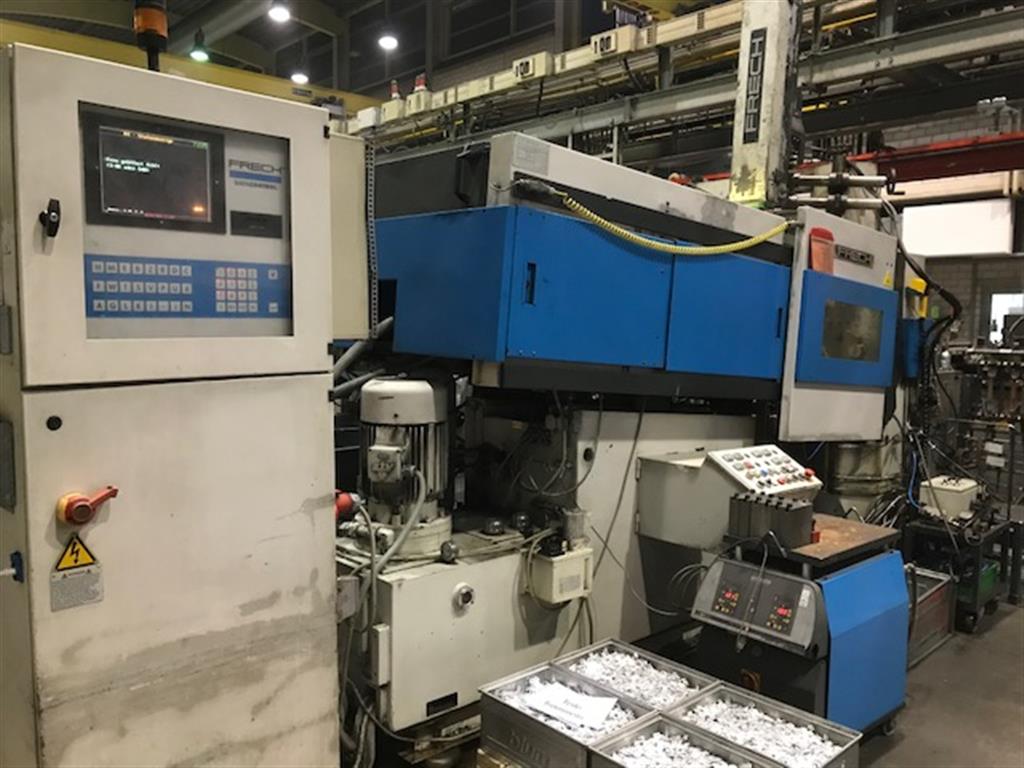 gebrauchte Druckgießmaschinen Warmkammerdruckgußmaschine - Vertikal FRECH DAW 125 S gebrauchte Druckgießmaschinen Warmkammerdruckgußmaschine - Vertikal FRECH DAW 125 S