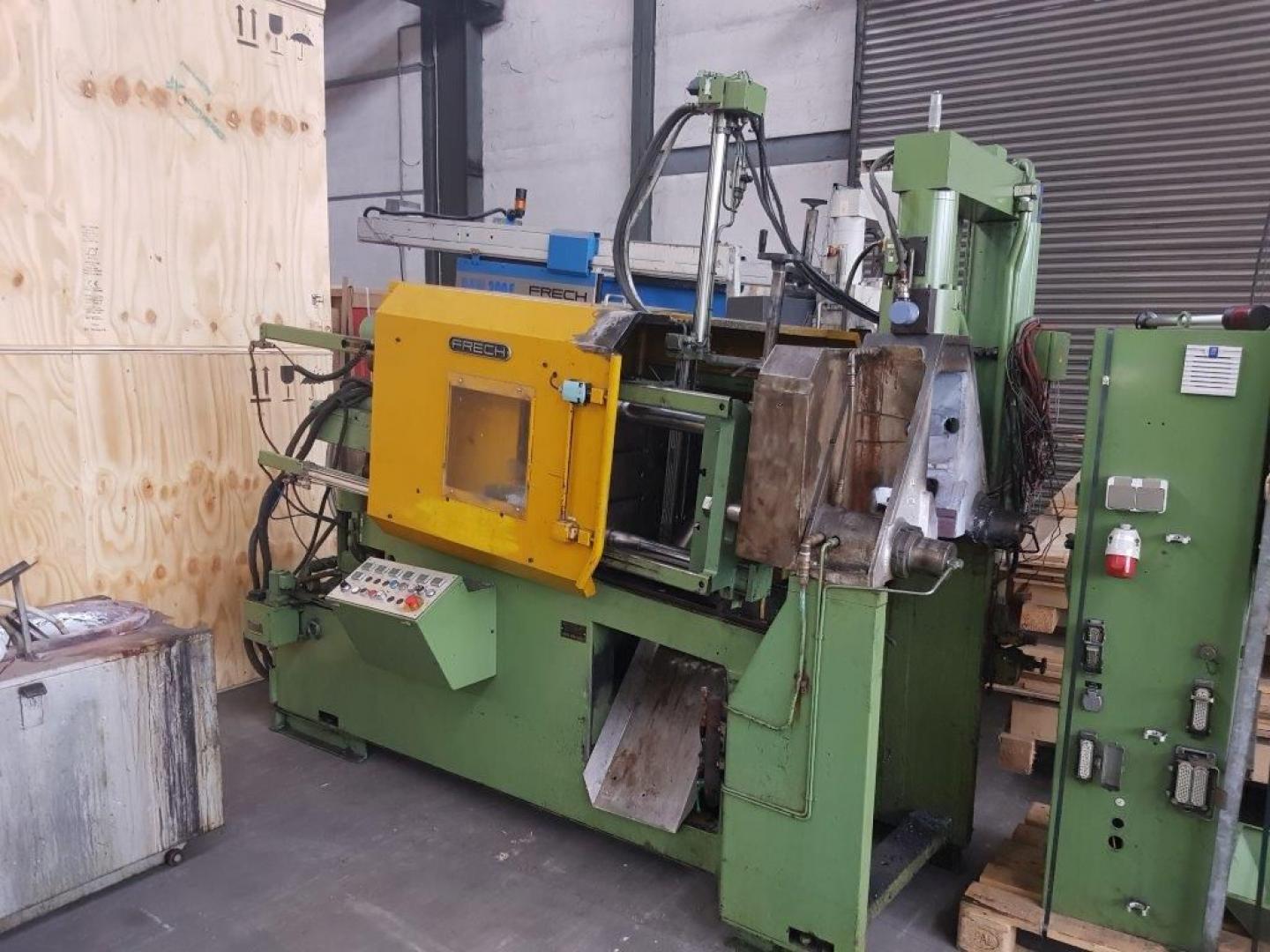 gebrauchte Druckgießmaschinen Warmkammerdruckgußmaschine - Vertikal FRECH DAW 80 gebrauchte Druckgießmaschinen Warmkammerdruckgußmaschine - Vertikal FRECH DAW 80