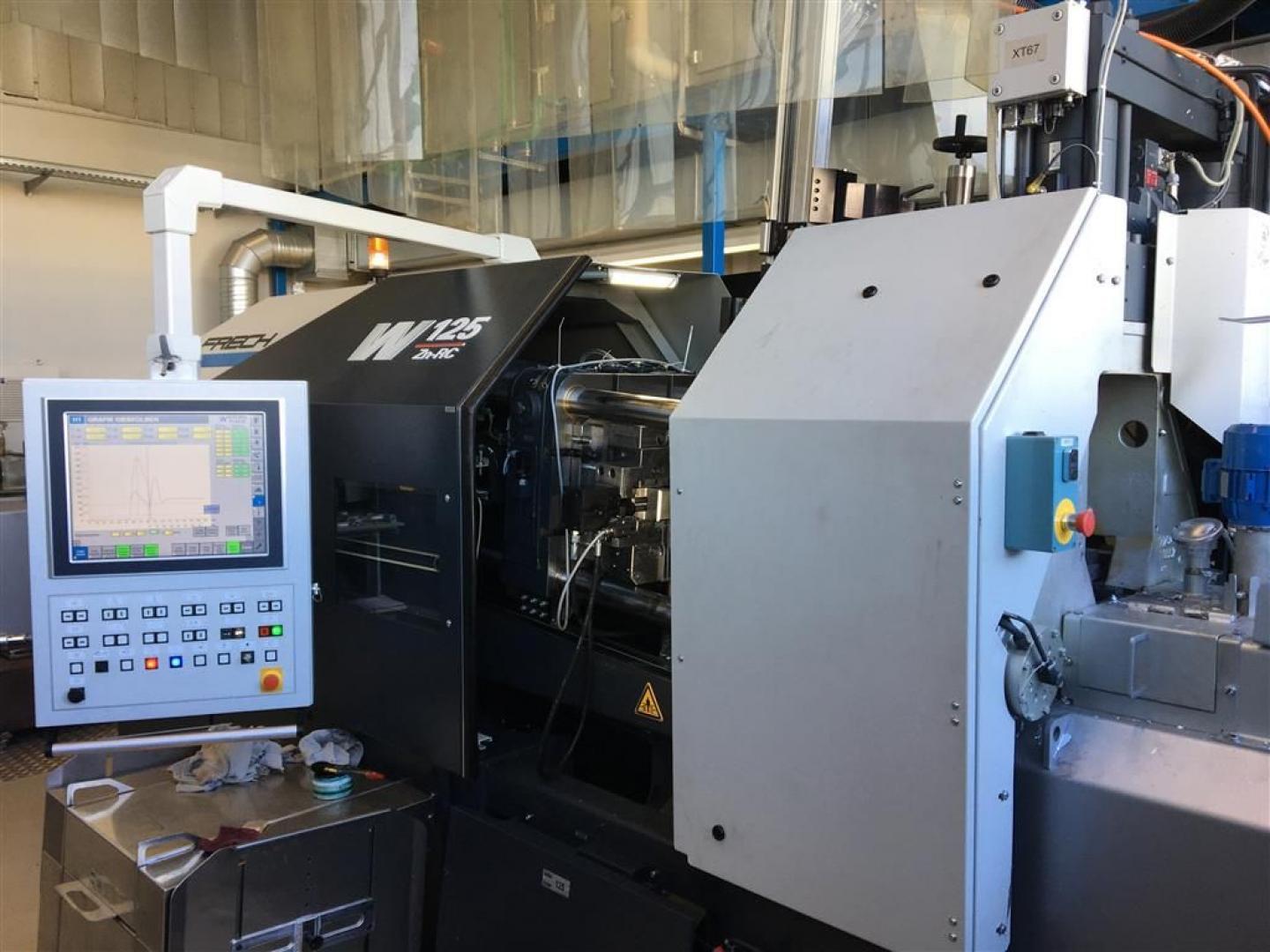 gebrauchte Druckgießmaschinen Warmkammerdruckgußmaschine - Vertikal FRECH W125Zn-RC gebrauchte Druckgießmaschinen Warmkammerdruckgußmaschine - Vertikal FRECH W125Zn-RC
