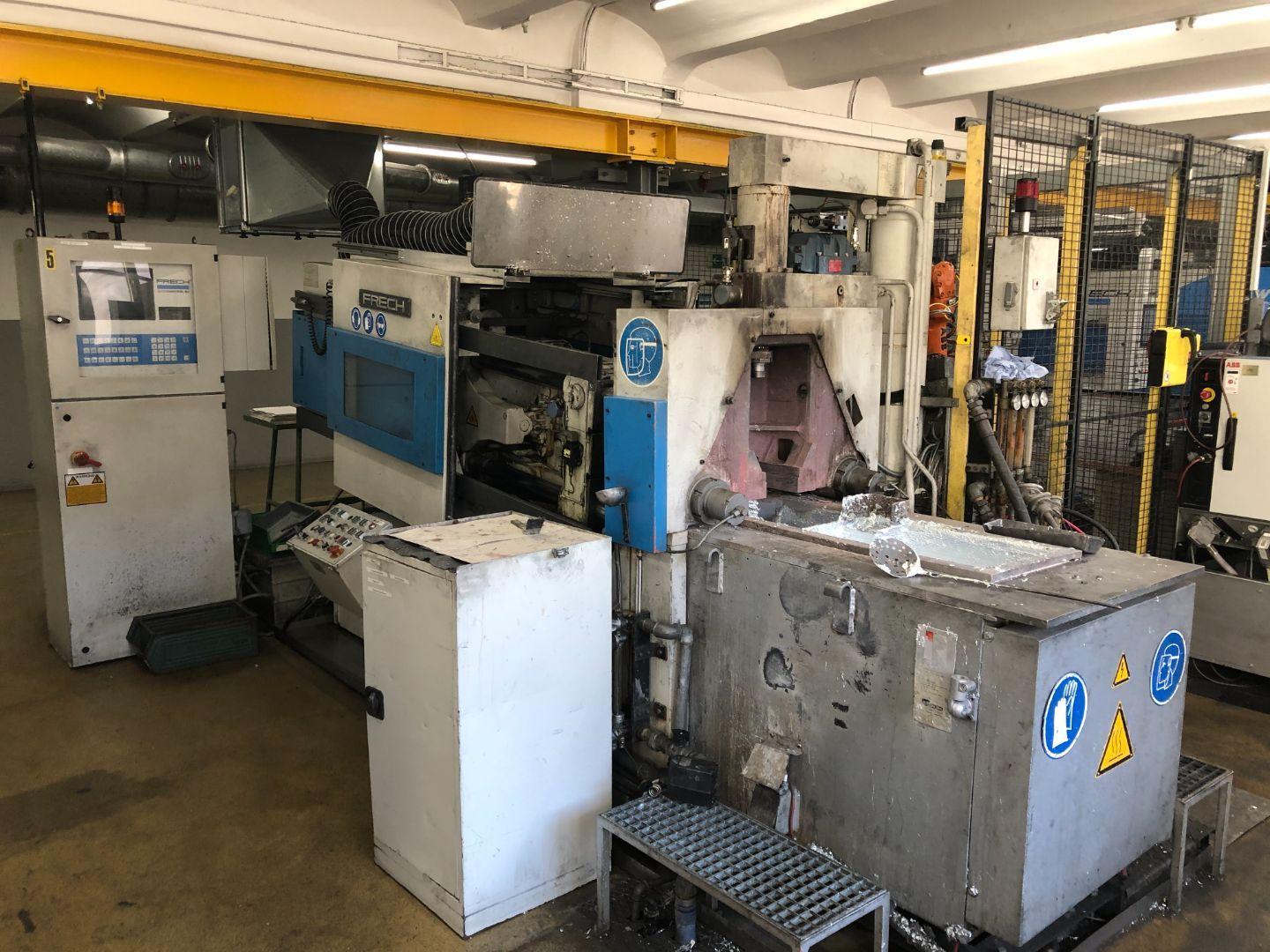 gebrauchte Druckgießmaschinen Warmkammerdruckgußmaschine - Vertikal FRECH DAW 80S gebrauchte Druckgießmaschinen Warmkammerdruckgußmaschine - Vertikal FRECH DAW 80S