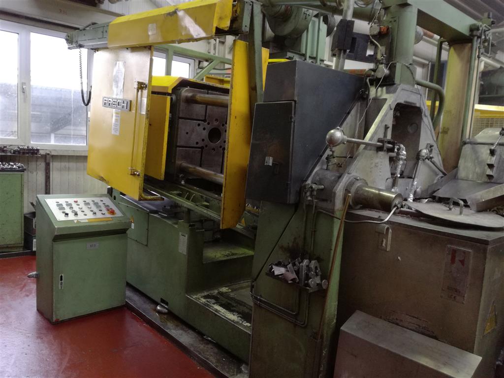 used Machines available immediately Hot-Chamber Diecasting Machine - Vertic. FRECH DAW 200S