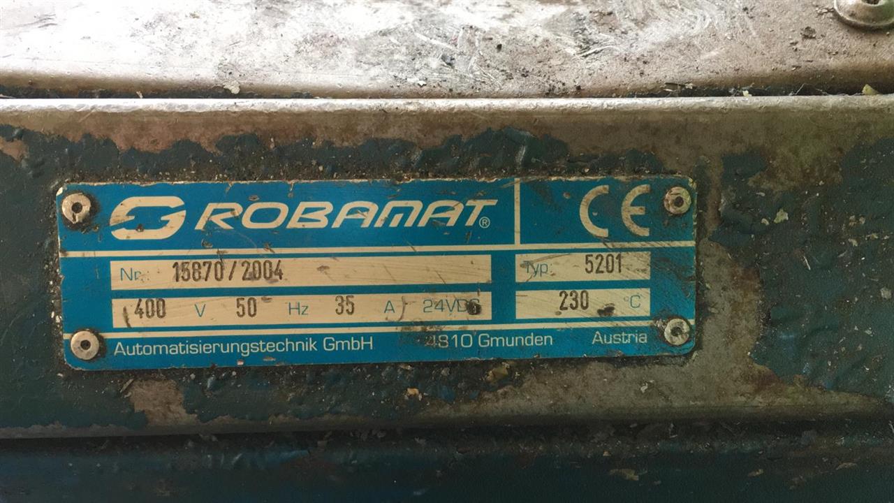 Basınçlı döküm makineleri için aksesuarlar Robamat 5201