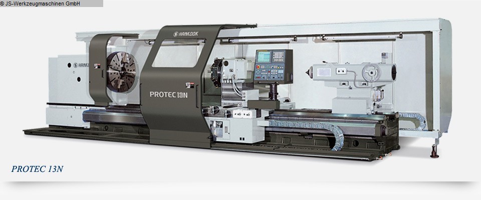 gebrauchte Metallbearbeitungsmaschinen CNC Drehmaschine HANKOOK Protec 13N